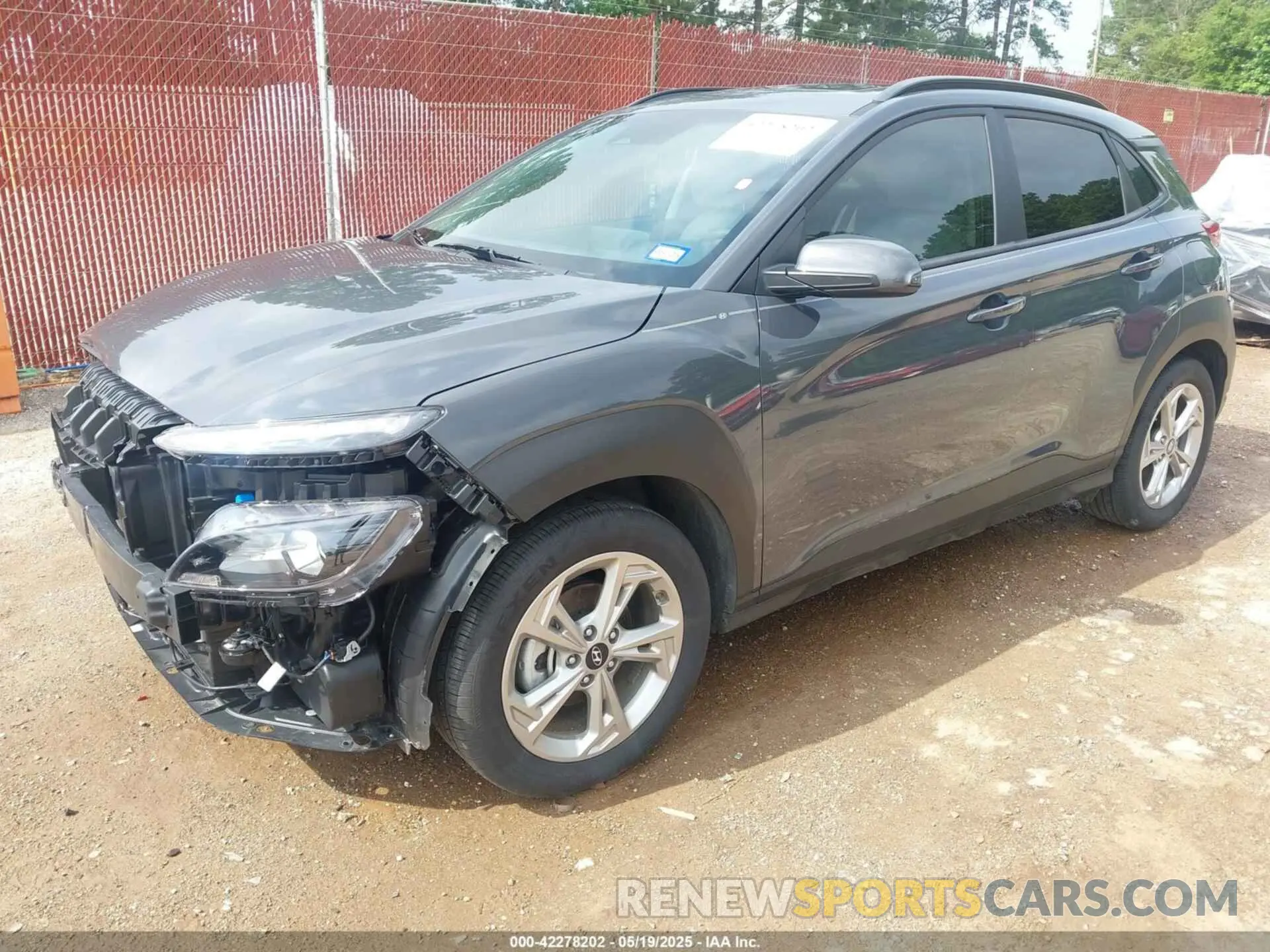 2 Photograph of a damaged car KM8K32AB8PU057198 HYUNDAI KONA 2023