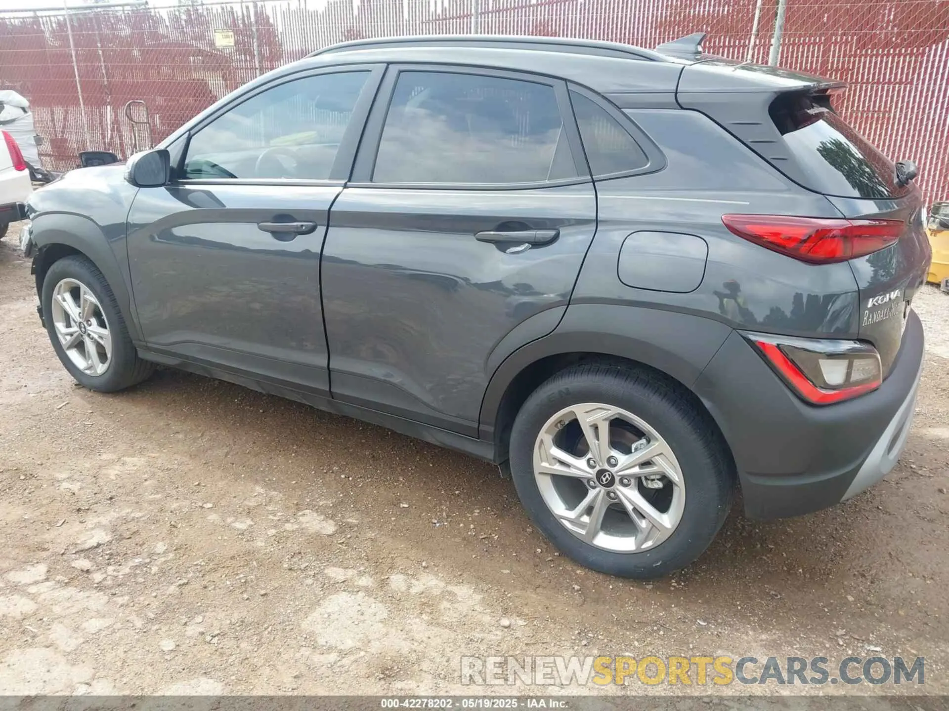 3 Photograph of a damaged car KM8K32AB8PU057198 HYUNDAI KONA 2023
