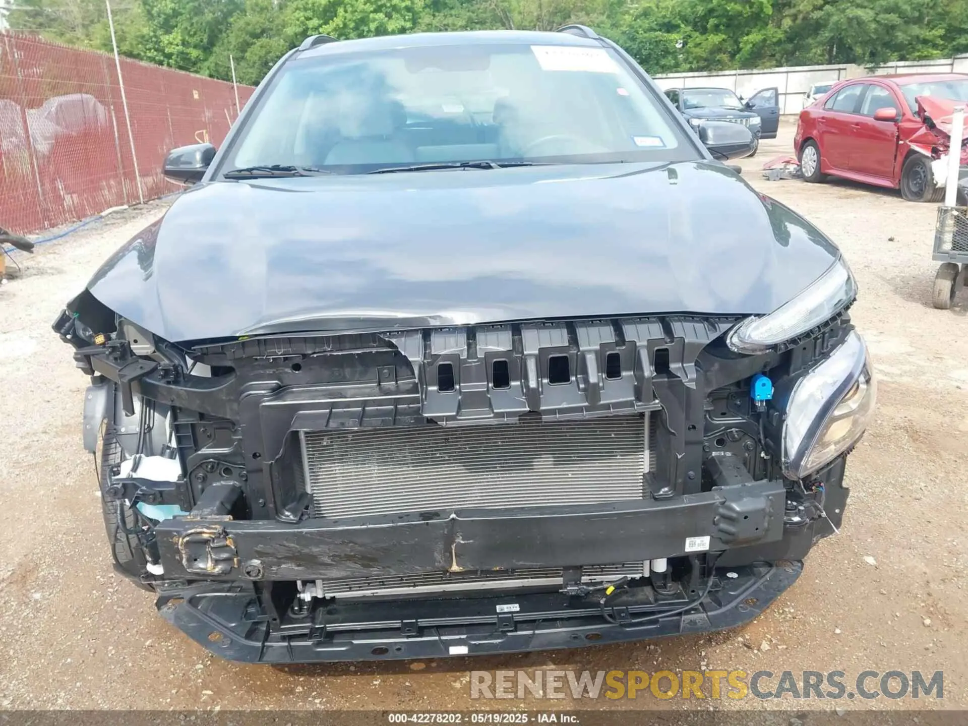 6 Photograph of a damaged car KM8K32AB8PU057198 HYUNDAI KONA 2023