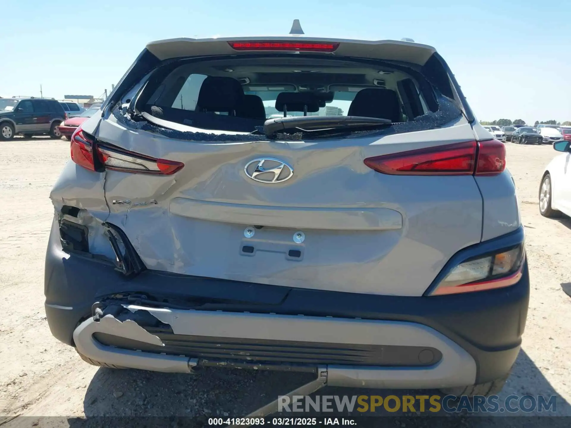 16 Photograph of a damaged car KM8K32AB8PU960824 HYUNDAI KONA 2023