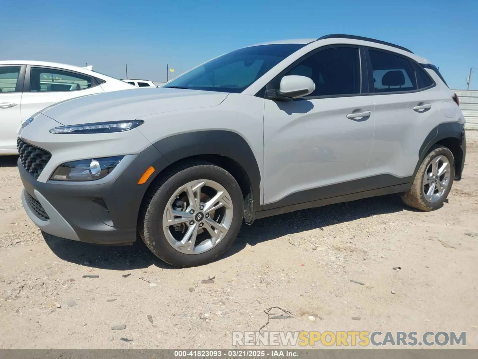 2 Photograph of a damaged car KM8K32AB8PU960824 HYUNDAI KONA 2023