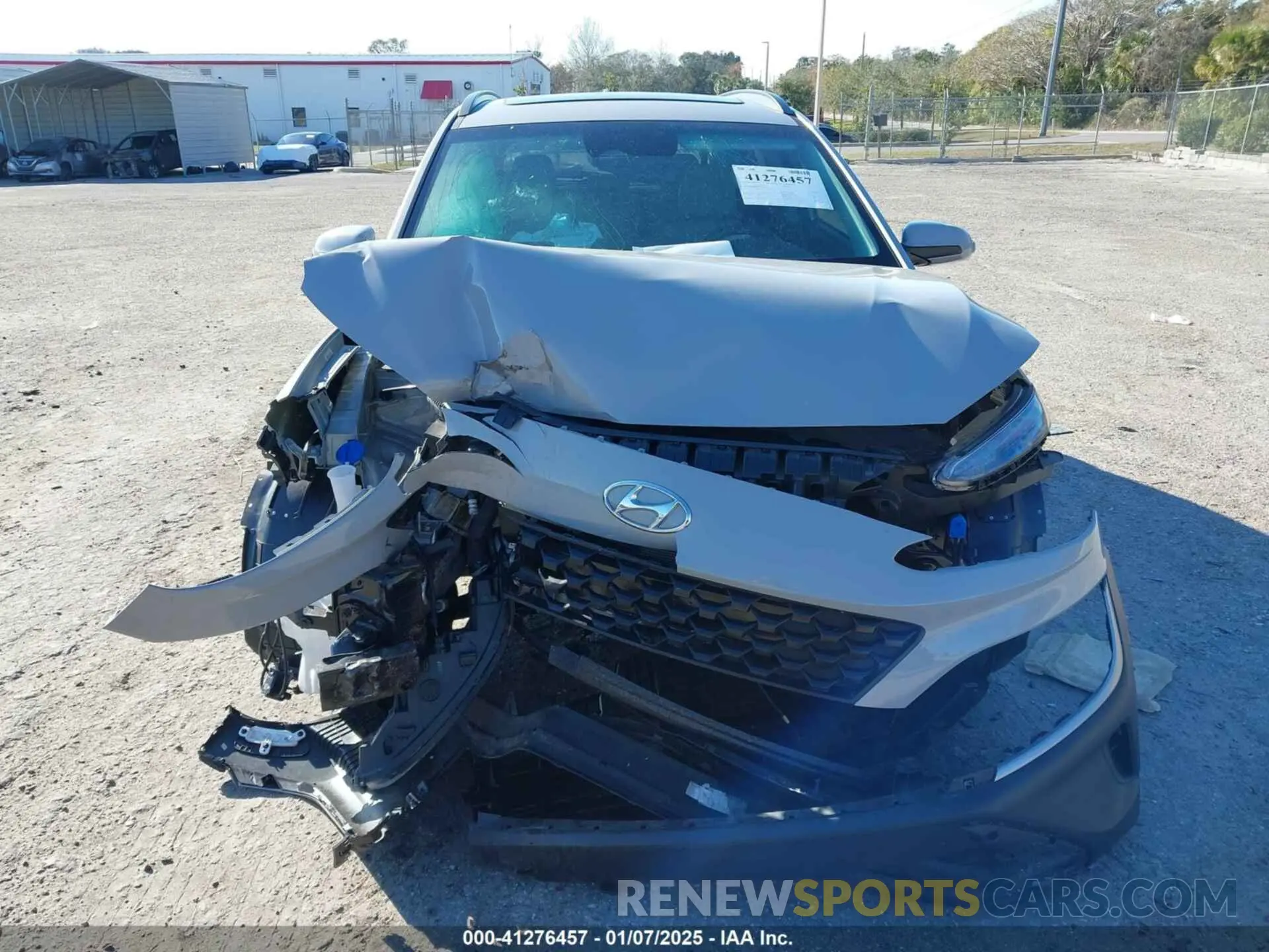 12 Photograph of a damaged car KM8K32ABXPU960873 HYUNDAI KONA 2023