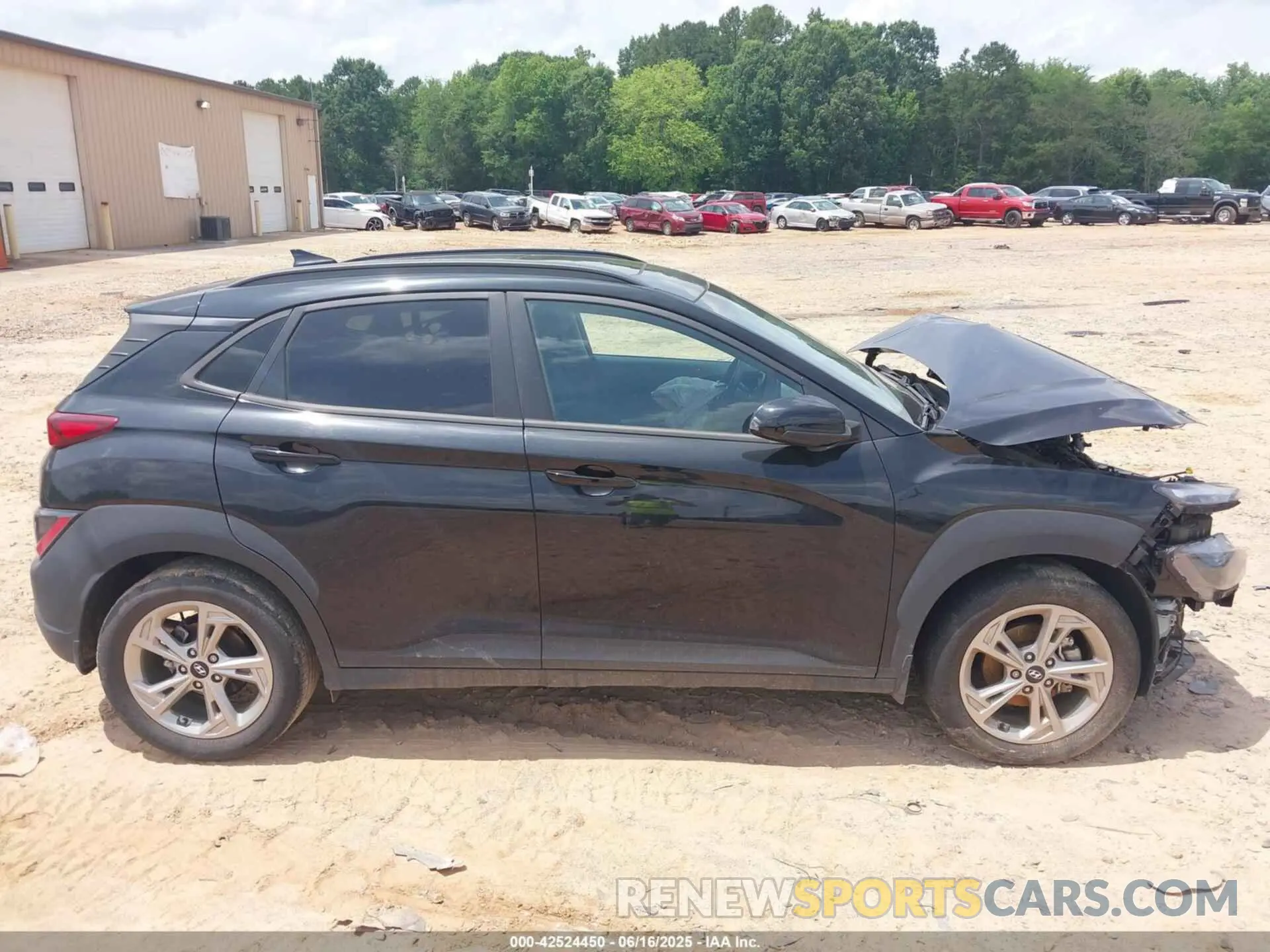 13 Photograph of a damaged car KM8K32ABXPU962963 HYUNDAI KONA 2023