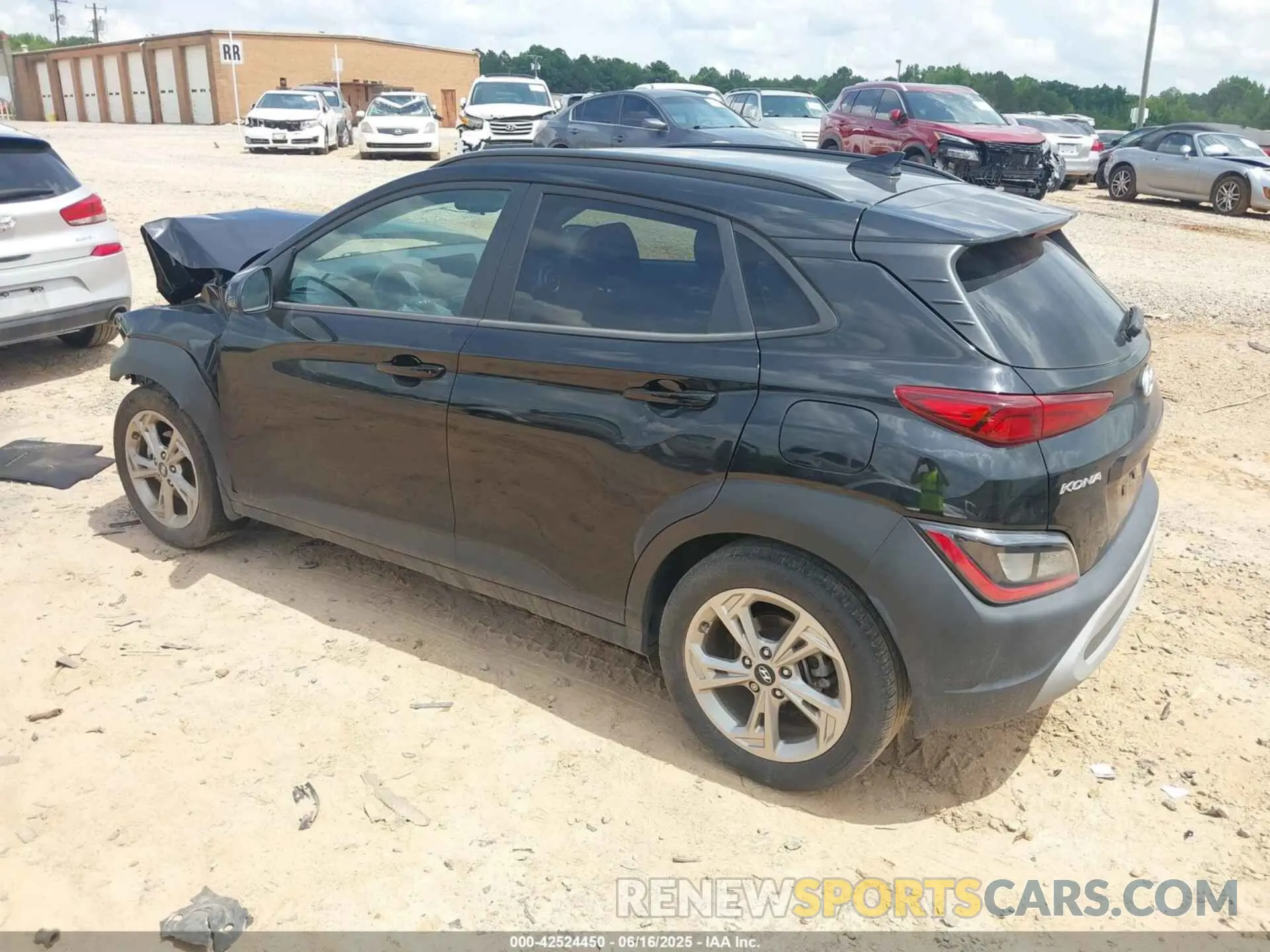 3 Photograph of a damaged car KM8K32ABXPU962963 HYUNDAI KONA 2023