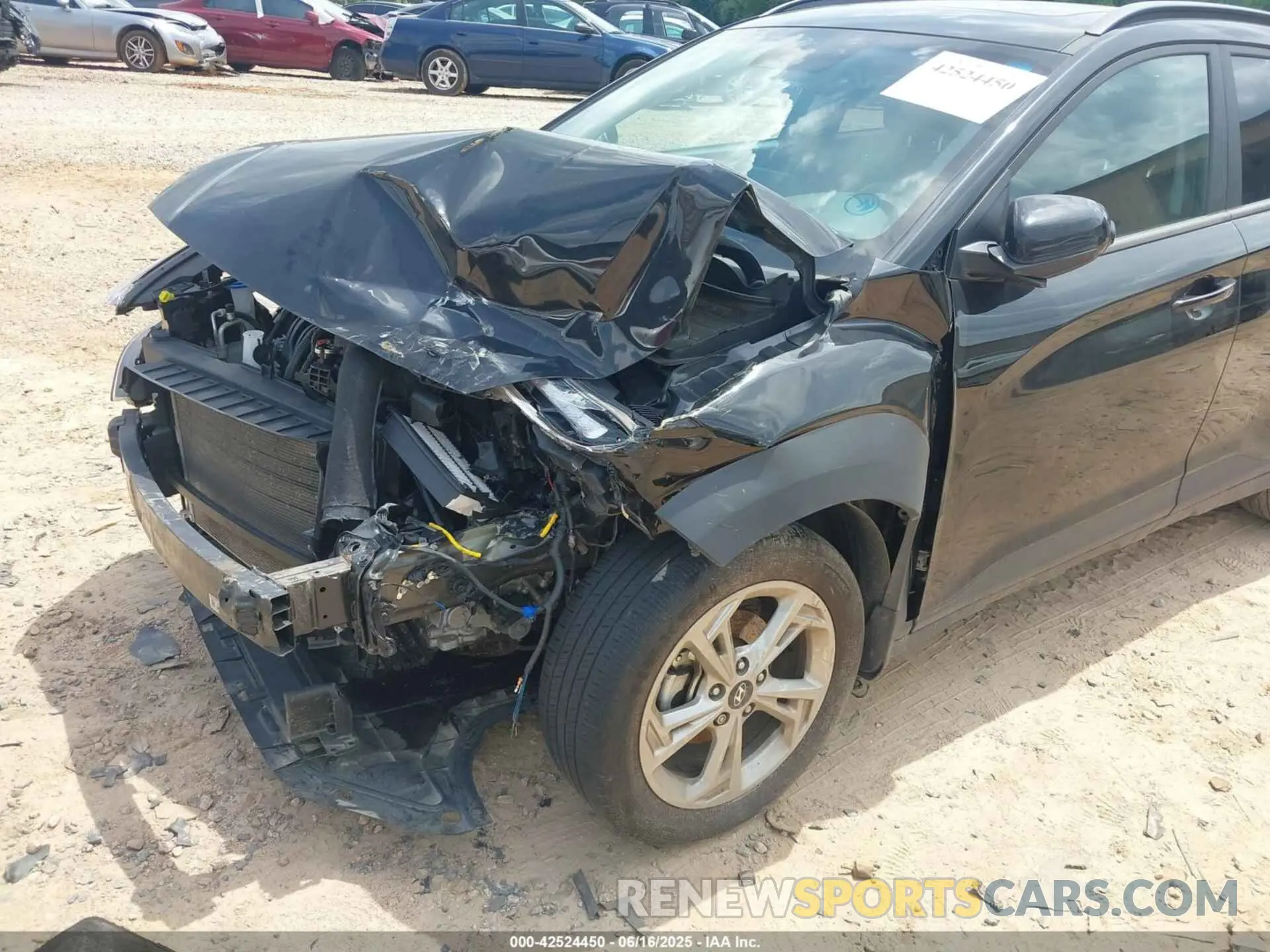 6 Photograph of a damaged car KM8K32ABXPU962963 HYUNDAI KONA 2023