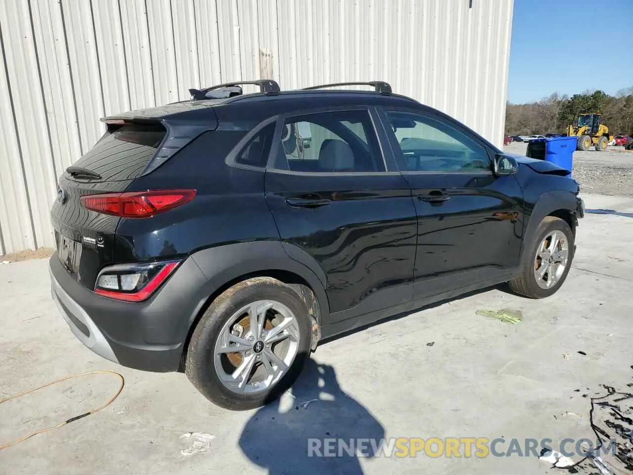 3 Photograph of a damaged car KM8K32ABXPU974059 HYUNDAI KONA 2023