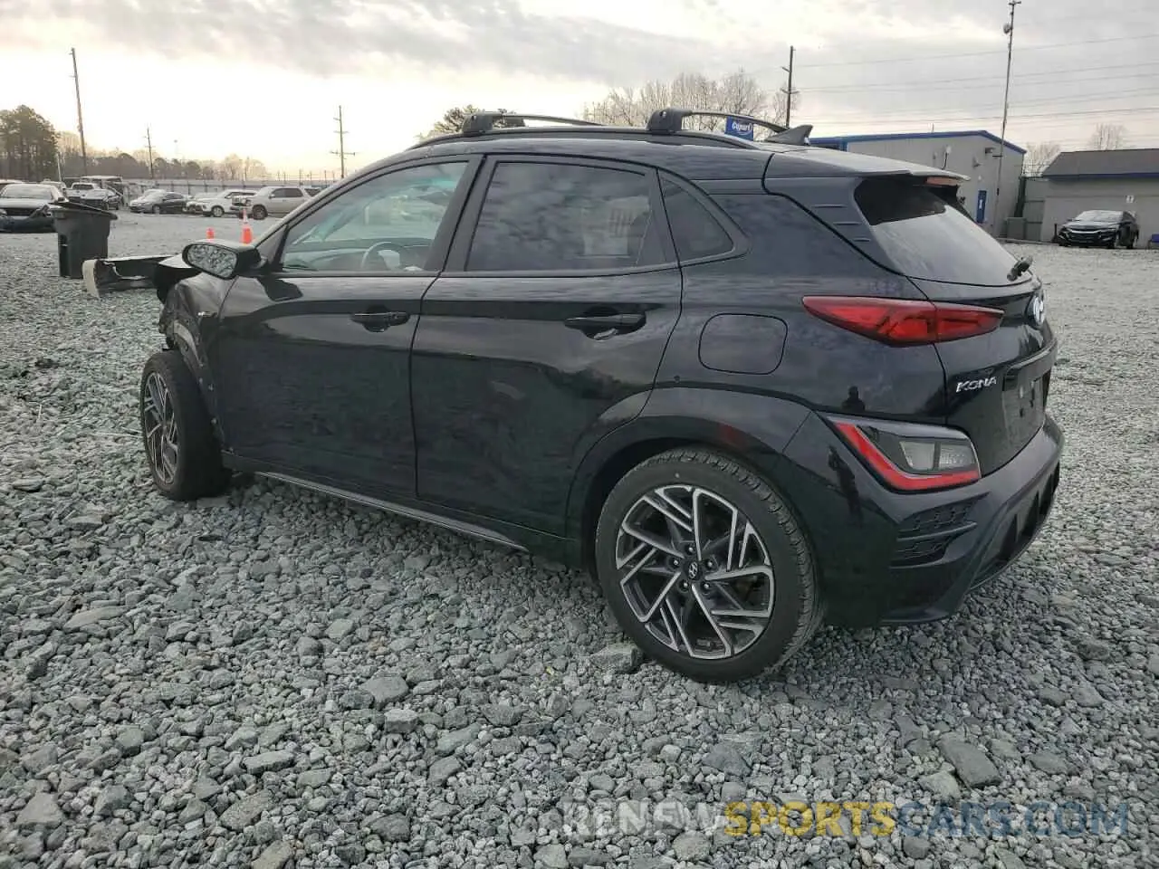 2 Photograph of a damaged car KM8K33A32PU994188 HYUNDAI KONA 2023