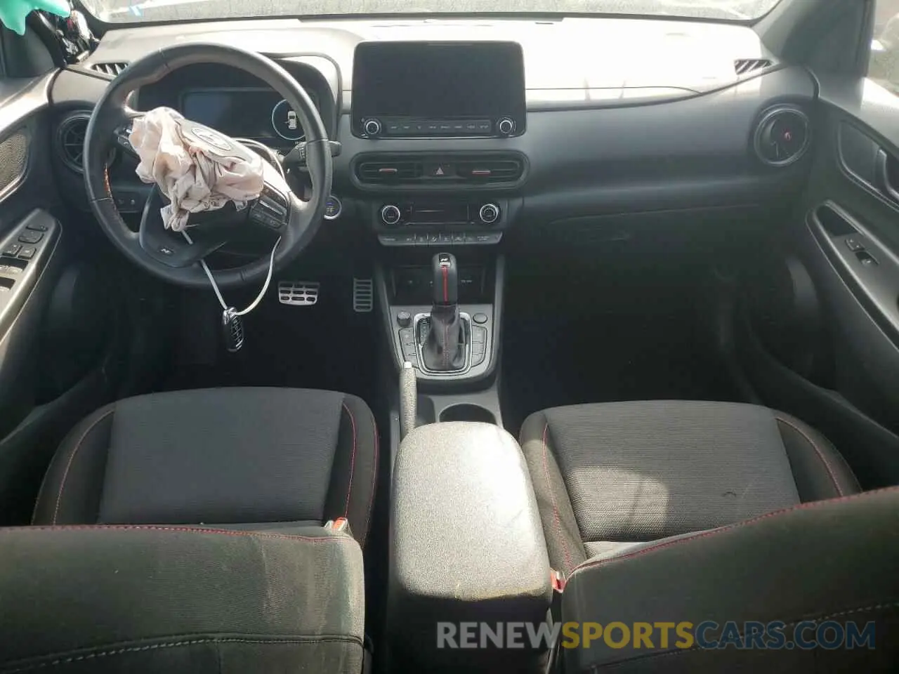 8 Photograph of a damaged car KM8K33A32PU994188 HYUNDAI KONA 2023