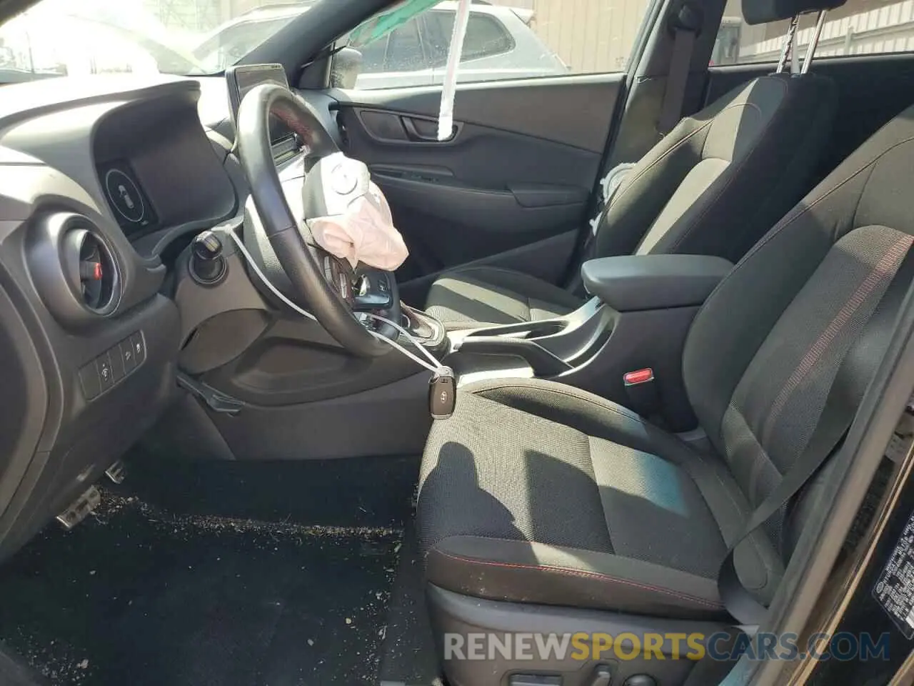 7 Photograph of a damaged car KM8K33A34PU930802 HYUNDAI KONA 2023