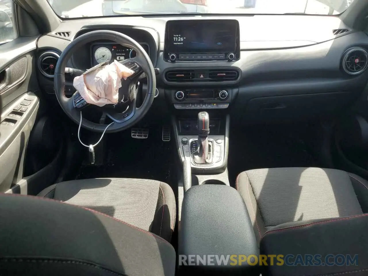 8 Photograph of a damaged car KM8K33A34PU930802 HYUNDAI KONA 2023
