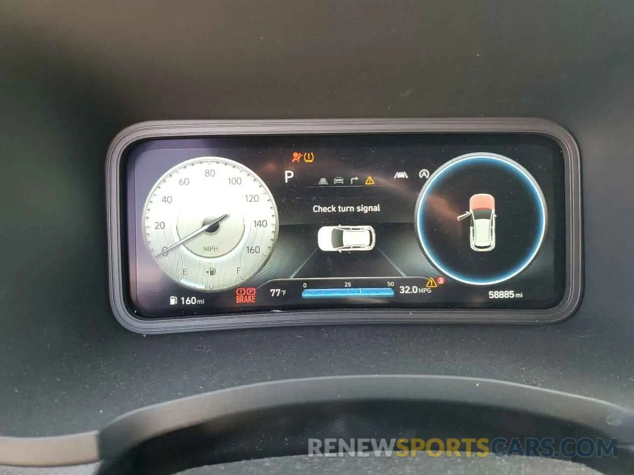 9 Photograph of a damaged car KM8K33A34PU930802 HYUNDAI KONA 2023