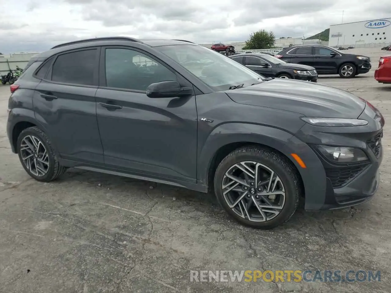 4 Photograph of a damaged car KM8K33A36PU023422 HYUNDAI KONA 2023