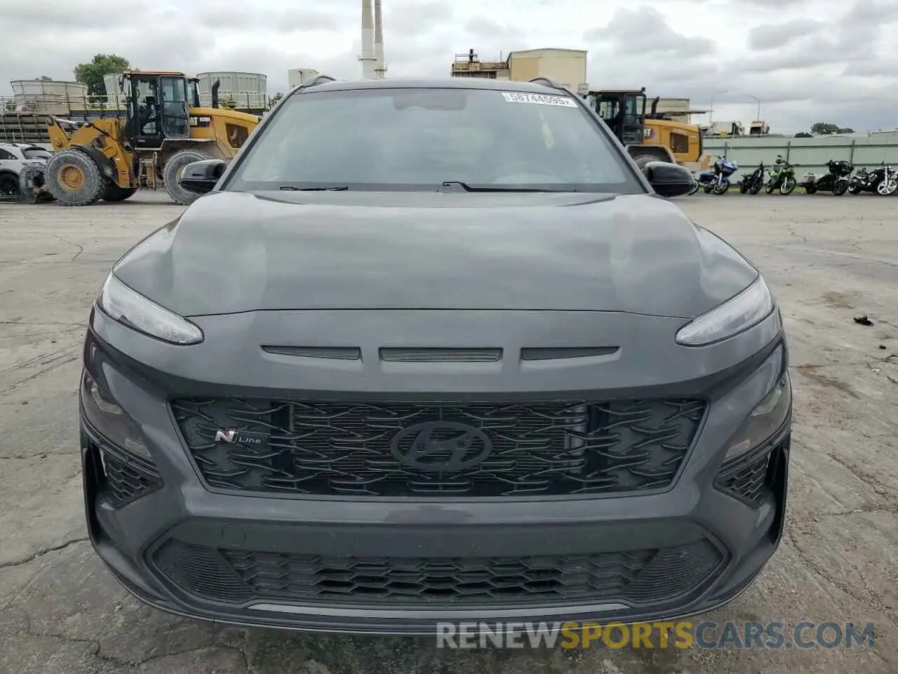 5 Photograph of a damaged car KM8K33A36PU023422 HYUNDAI KONA 2023