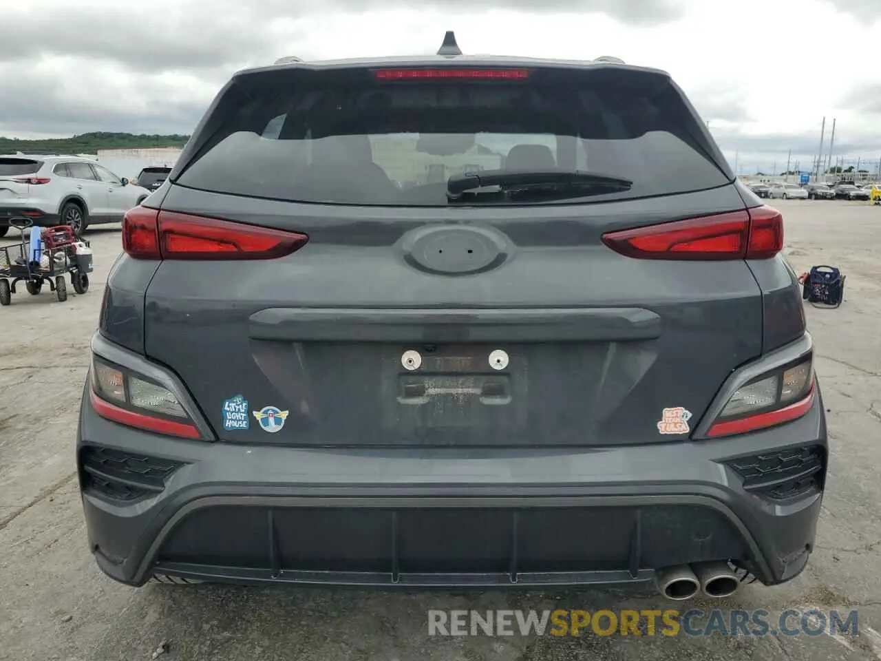 6 Photograph of a damaged car KM8K33A36PU023422 HYUNDAI KONA 2023
