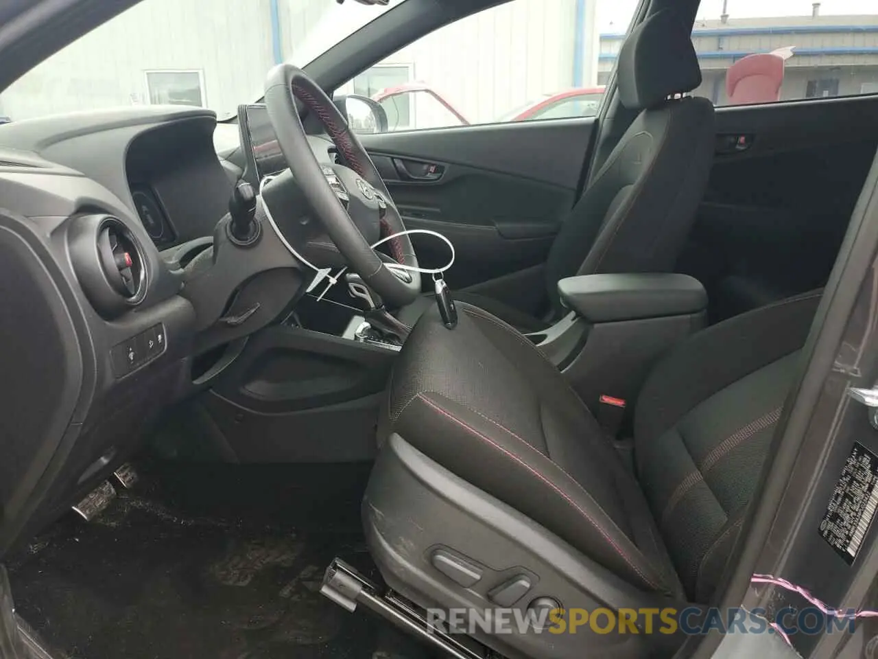 7 Photograph of a damaged car KM8K33A36PU023422 HYUNDAI KONA 2023