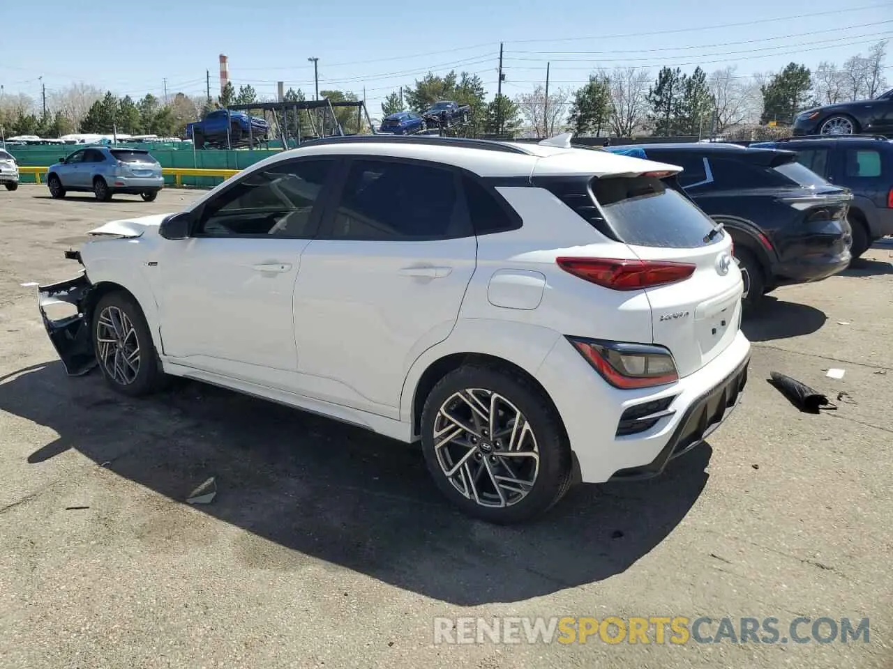 2 Photograph of a damaged car KM8K33A37PU020206 HYUNDAI KONA 2023