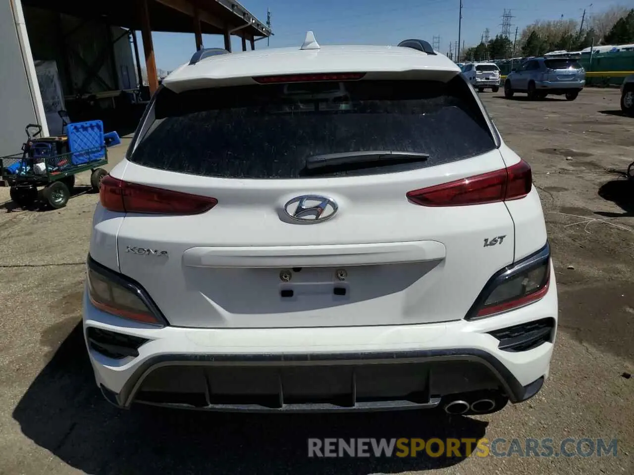 6 Photograph of a damaged car KM8K33A37PU020206 HYUNDAI KONA 2023