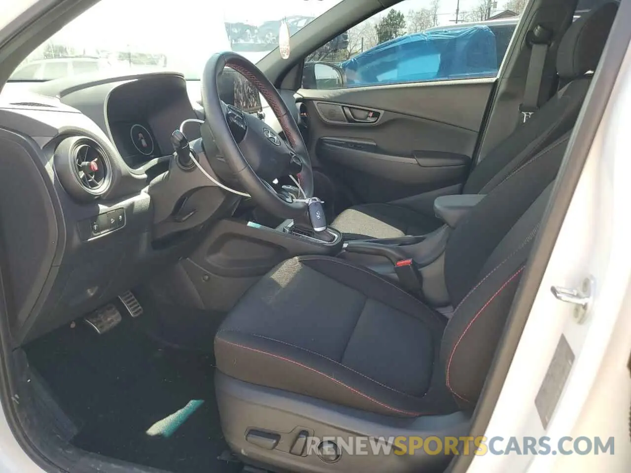 7 Photograph of a damaged car KM8K33A37PU020206 HYUNDAI KONA 2023