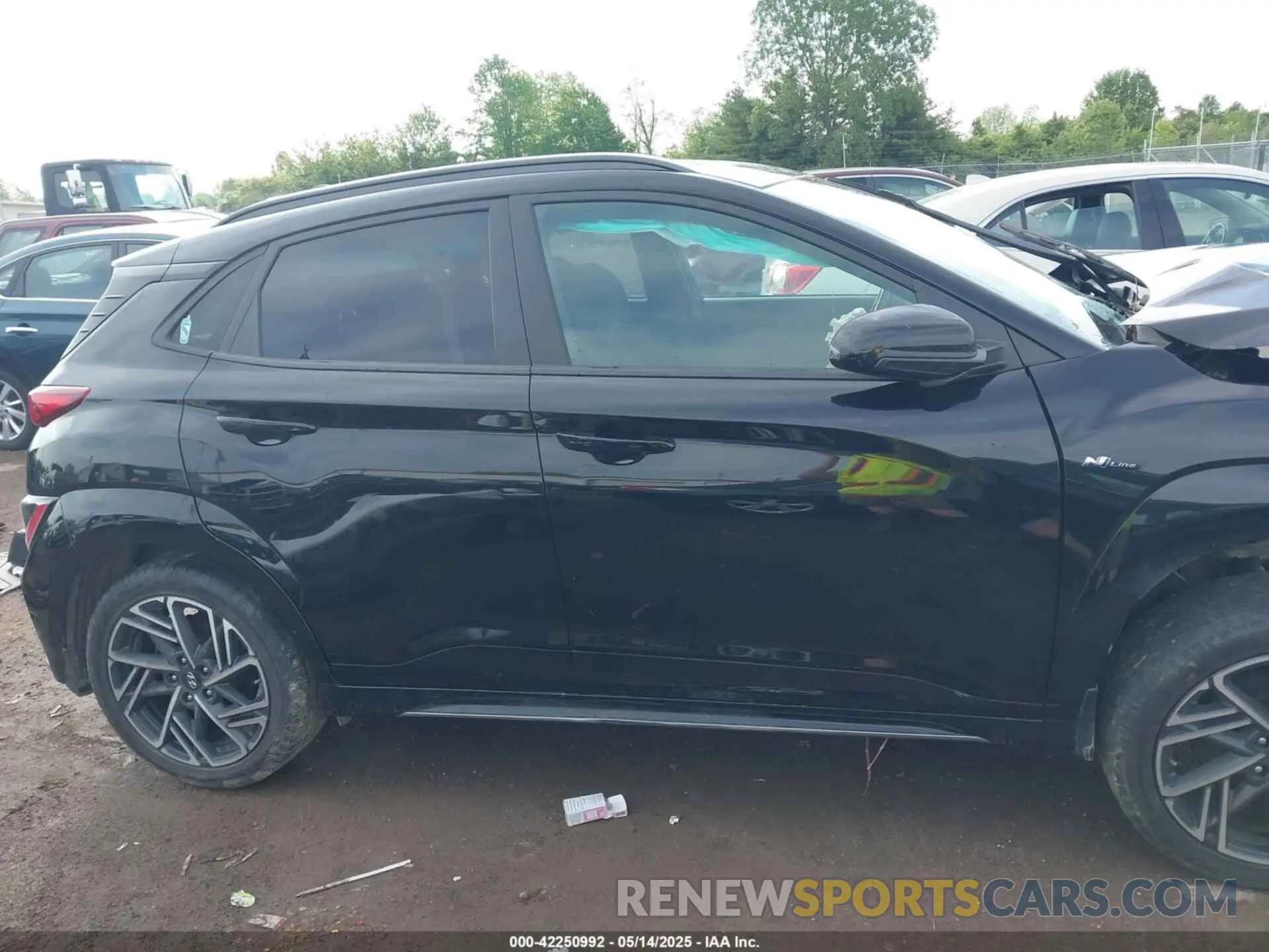 14 Photograph of a damaged car KM8K33A39PU948888 HYUNDAI KONA 2023