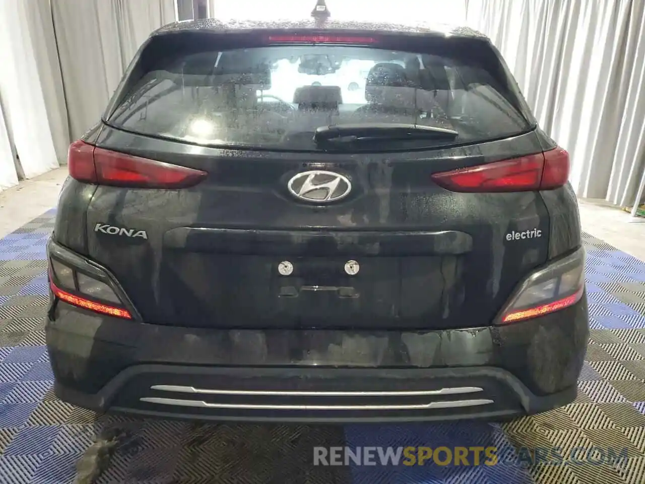 6 Photograph of a damaged car KM8K33AG0PU186053 HYUNDAI KONA 2023