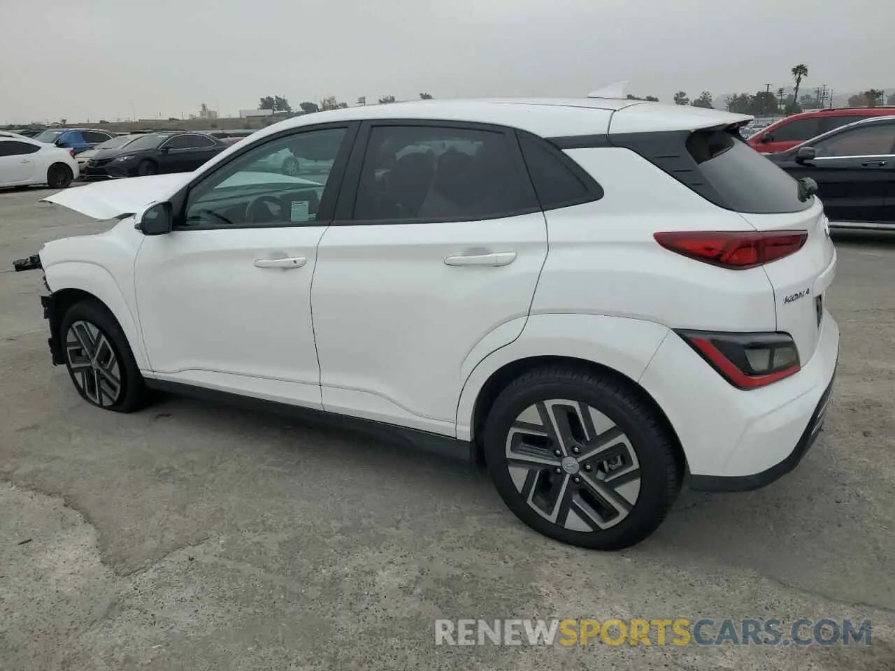 2 Photograph of a damaged car KM8K33AG1PU166040 HYUNDAI KONA 2023