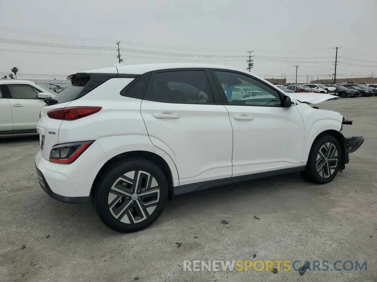 3 Photograph of a damaged car KM8K33AG1PU166040 HYUNDAI KONA 2023