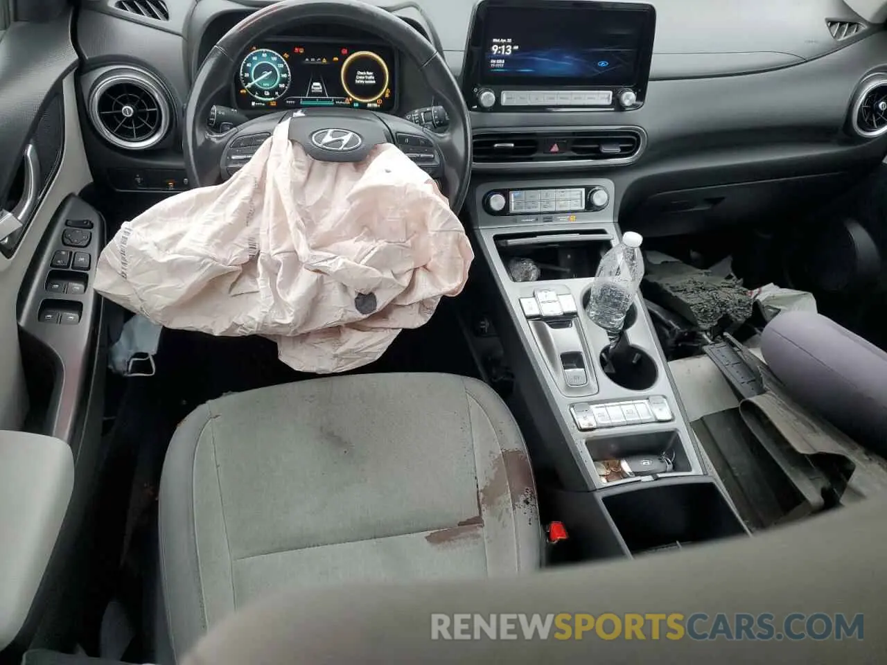 8 Photograph of a damaged car KM8K33AG1PU166040 HYUNDAI KONA 2023