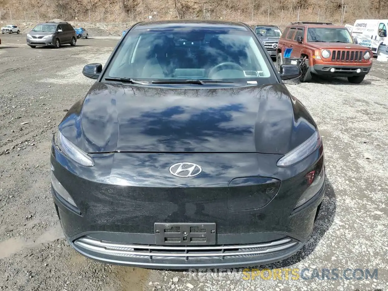 5 Photograph of a damaged car KM8K33AG2PU162840 HYUNDAI KONA 2023