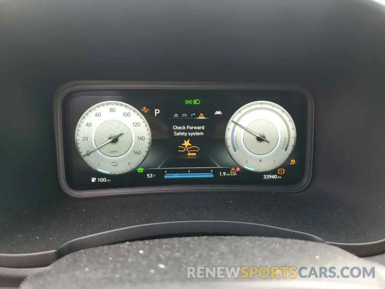 9 Photograph of a damaged car KM8K33AG2PU162840 HYUNDAI KONA 2023