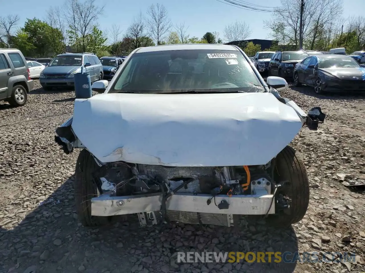 5 Photograph of a damaged car KM8K33AG2PU190203 HYUNDAI KONA 2023