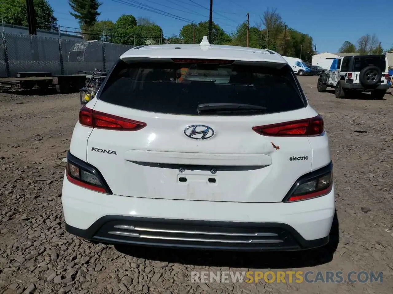6 Photograph of a damaged car KM8K33AG2PU190203 HYUNDAI KONA 2023