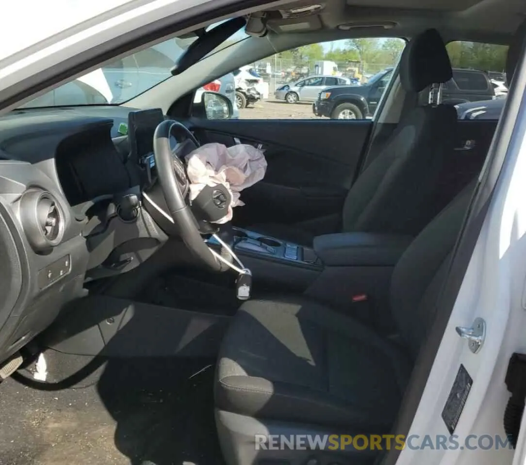 7 Photograph of a damaged car KM8K33AG2PU190203 HYUNDAI KONA 2023