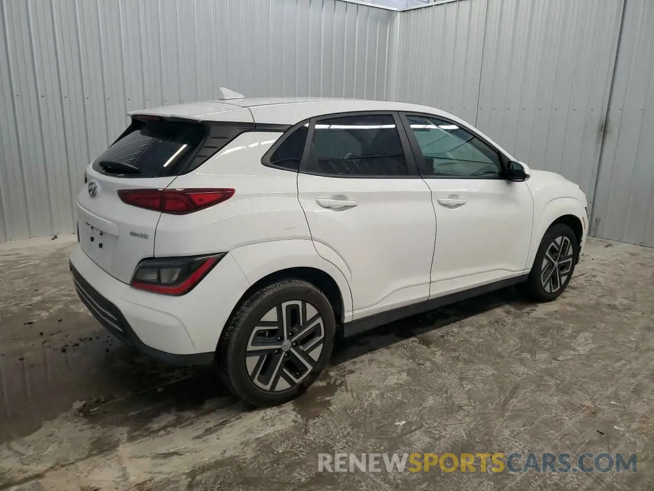 3 Photograph of a damaged car KM8K33AG3PU190145 HYUNDAI KONA 2023