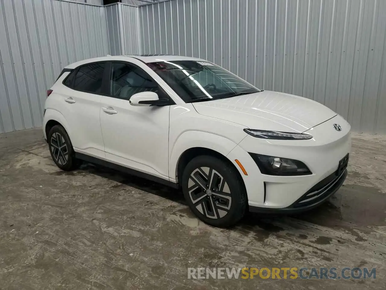 4 Photograph of a damaged car KM8K33AG3PU190145 HYUNDAI KONA 2023