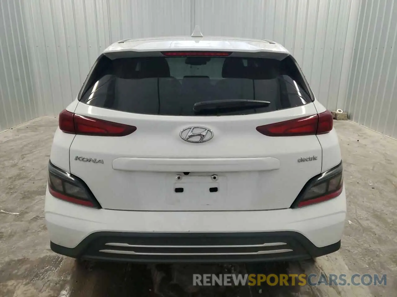 6 Photograph of a damaged car KM8K33AG3PU190145 HYUNDAI KONA 2023