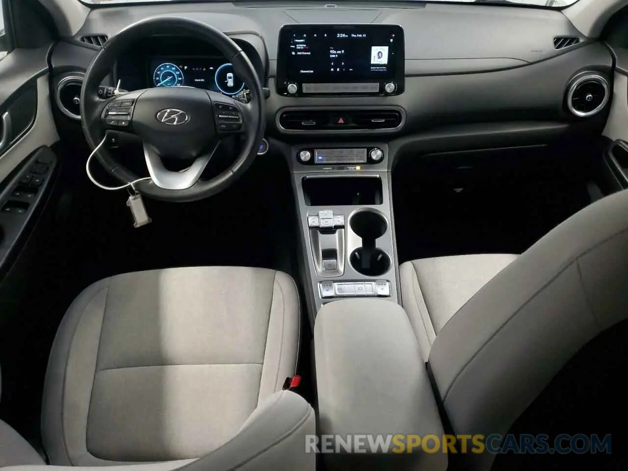 8 Photograph of a damaged car KM8K33AG3PU190145 HYUNDAI KONA 2023