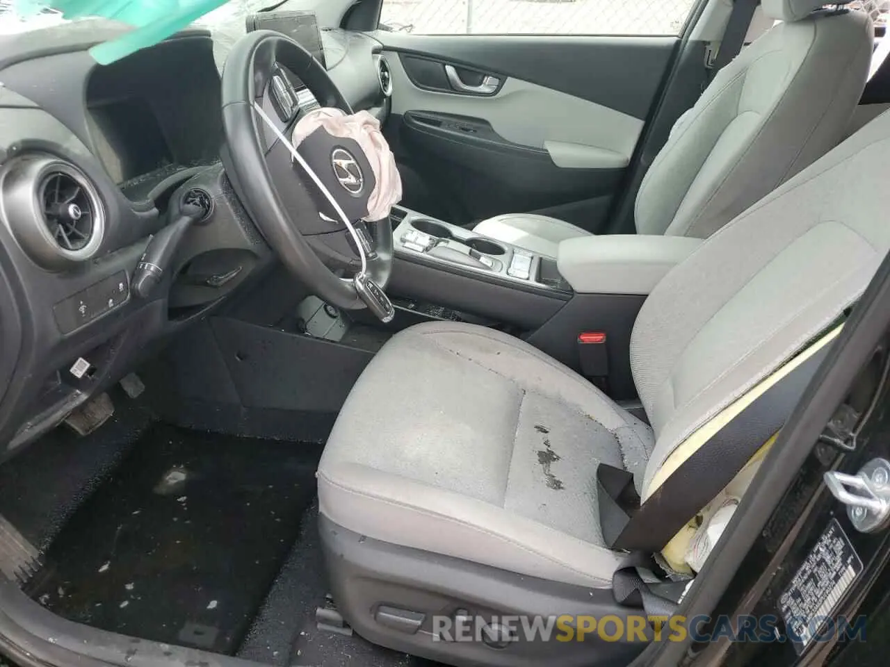 7 Photograph of a damaged car KM8K33AG3PU190274 HYUNDAI KONA 2023