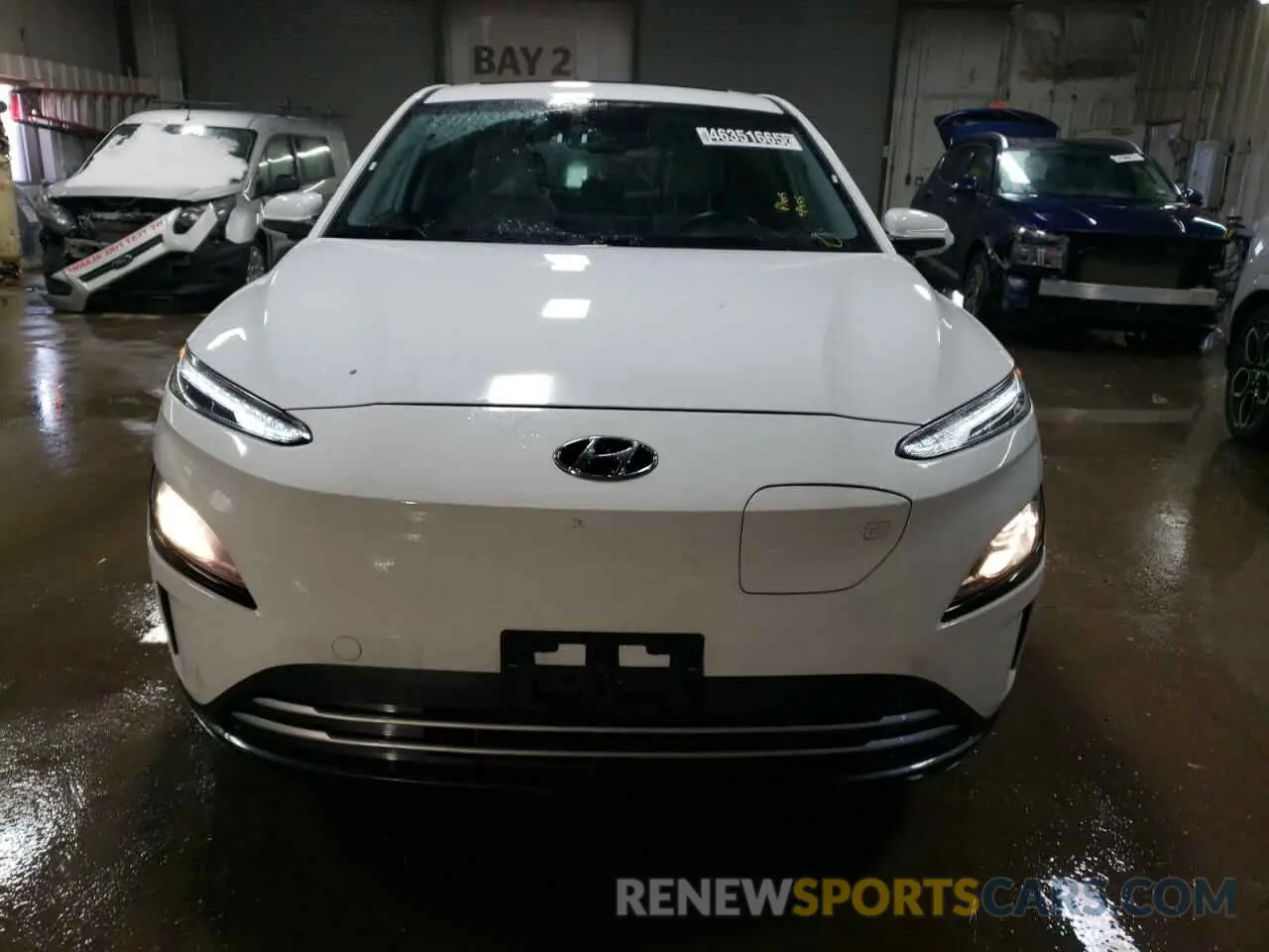 5 Photograph of a damaged car KM8K33AG5PU183410 HYUNDAI KONA 2023