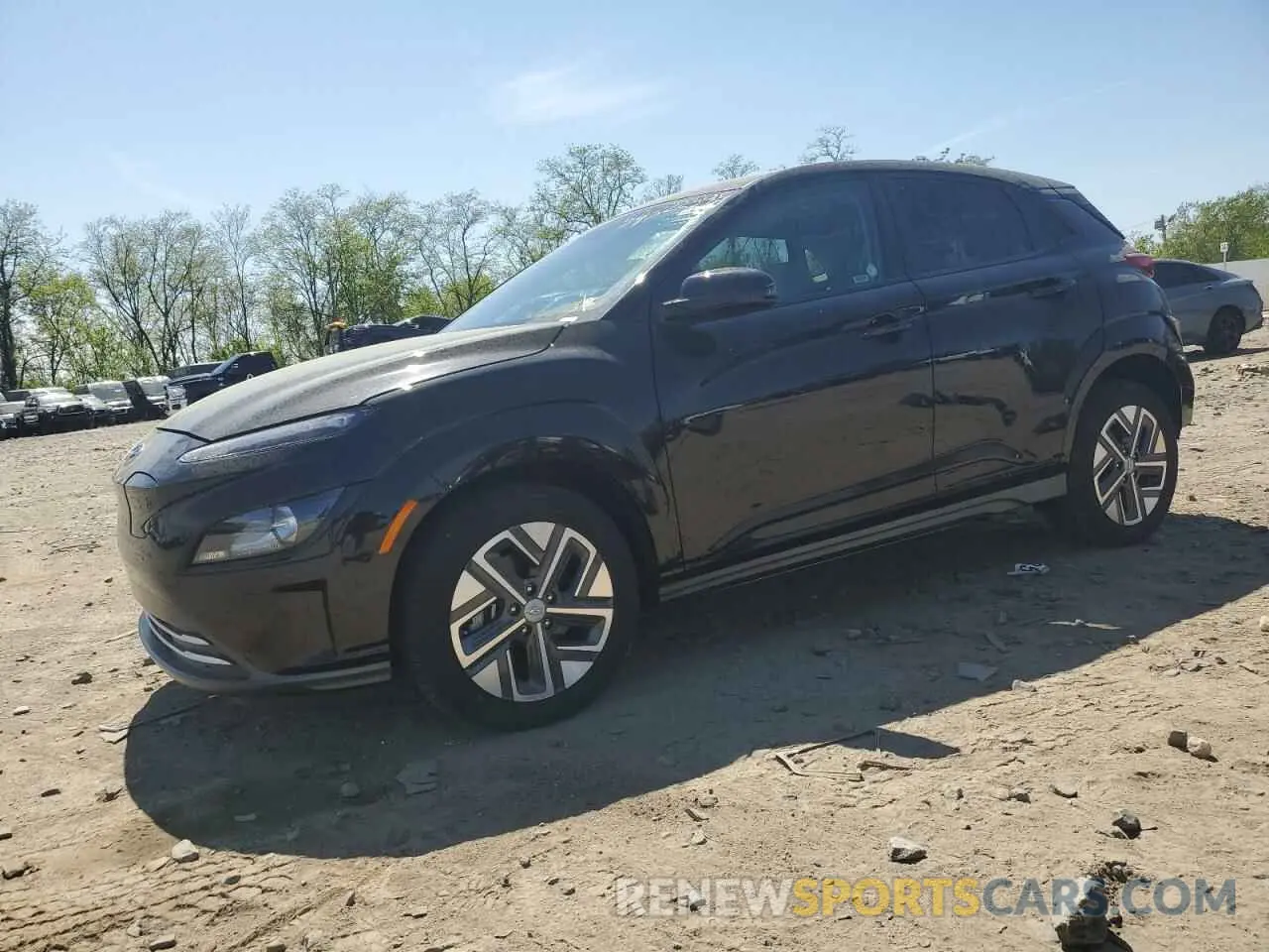 1 Photograph of a damaged car KM8K33AG5PU190535 HYUNDAI KONA 2023