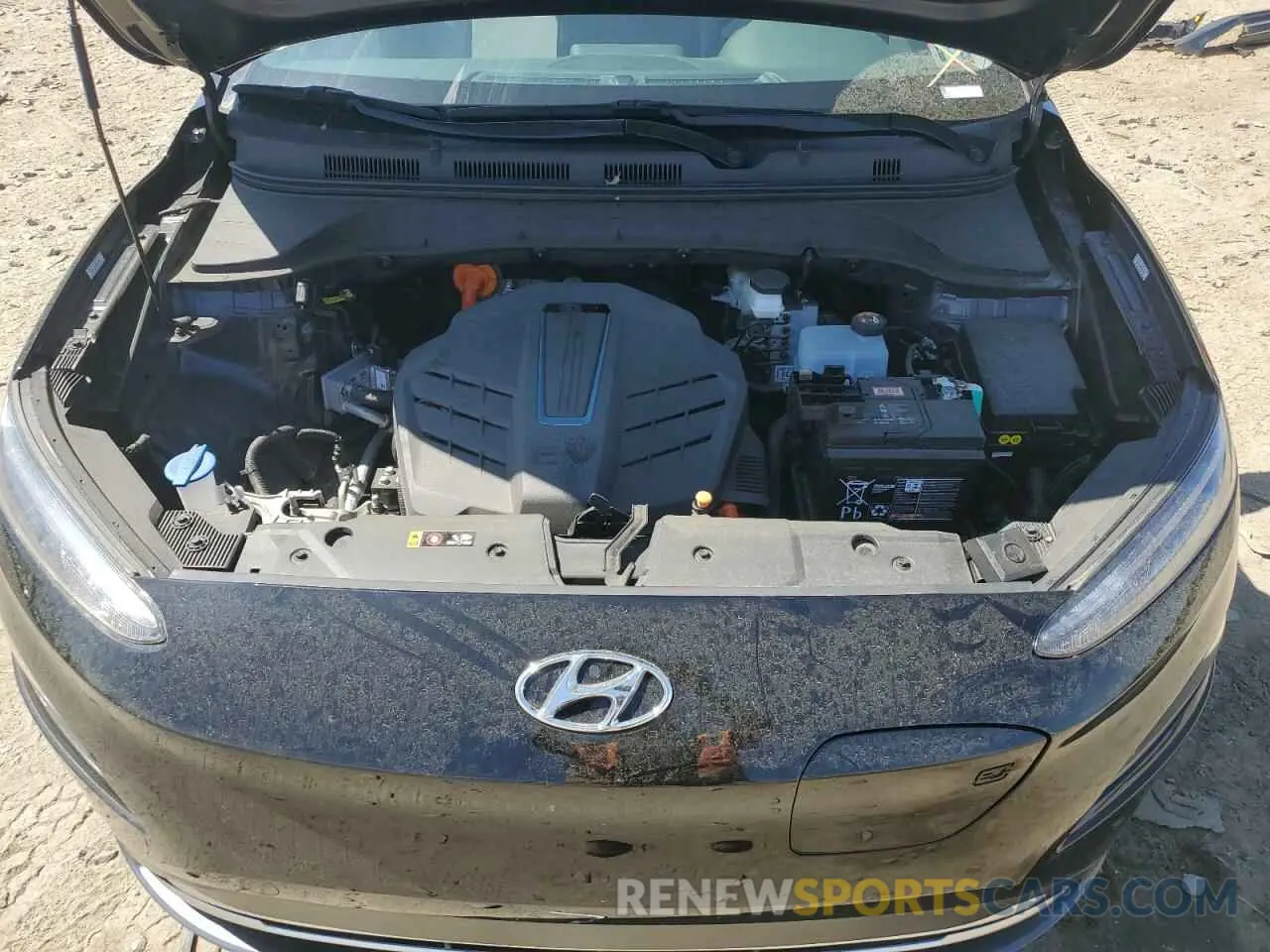 12 Photograph of a damaged car KM8K33AG5PU190535 HYUNDAI KONA 2023