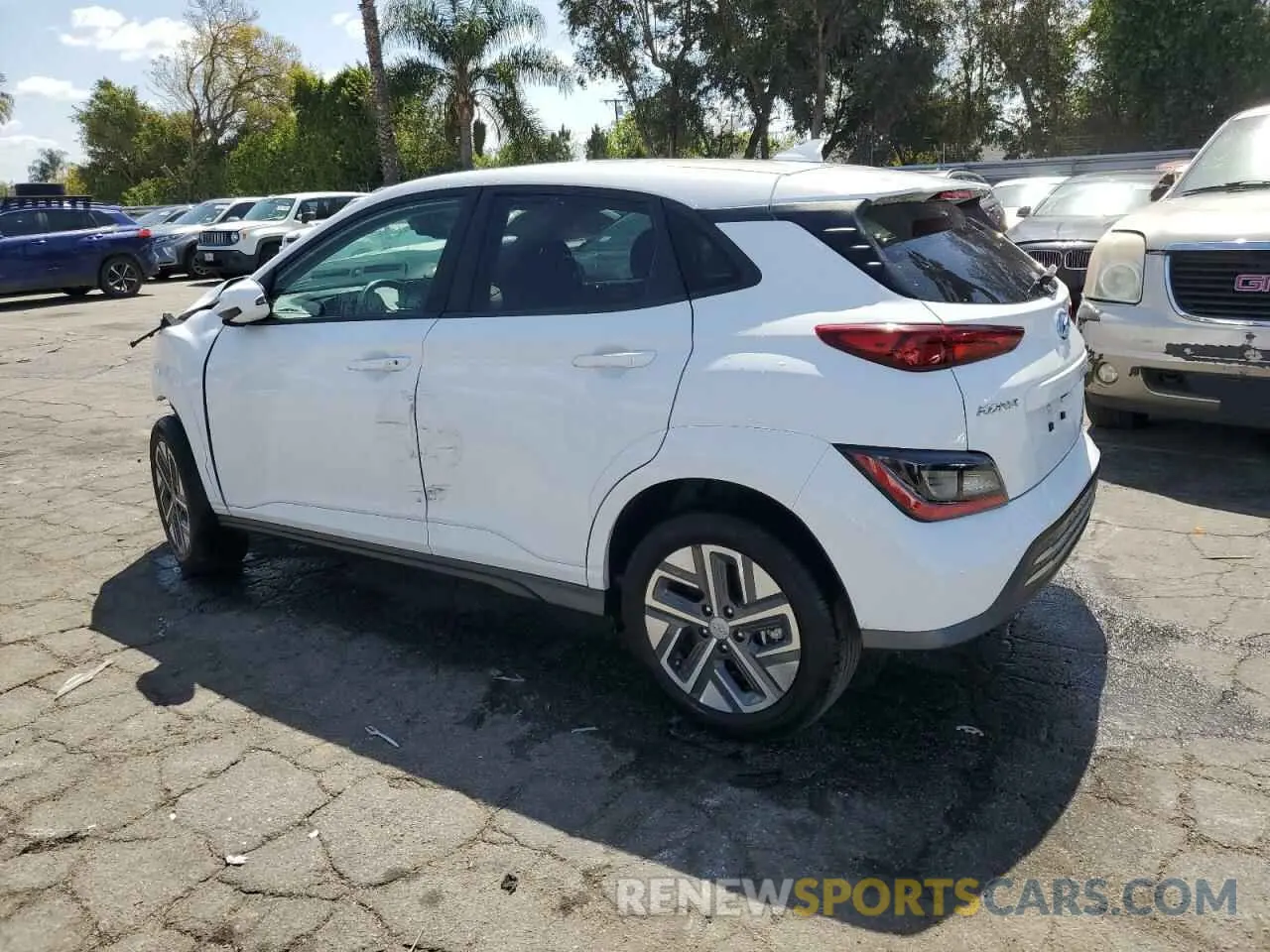 2 Photograph of a damaged car KM8K33AG5PU190812 HYUNDAI KONA 2023