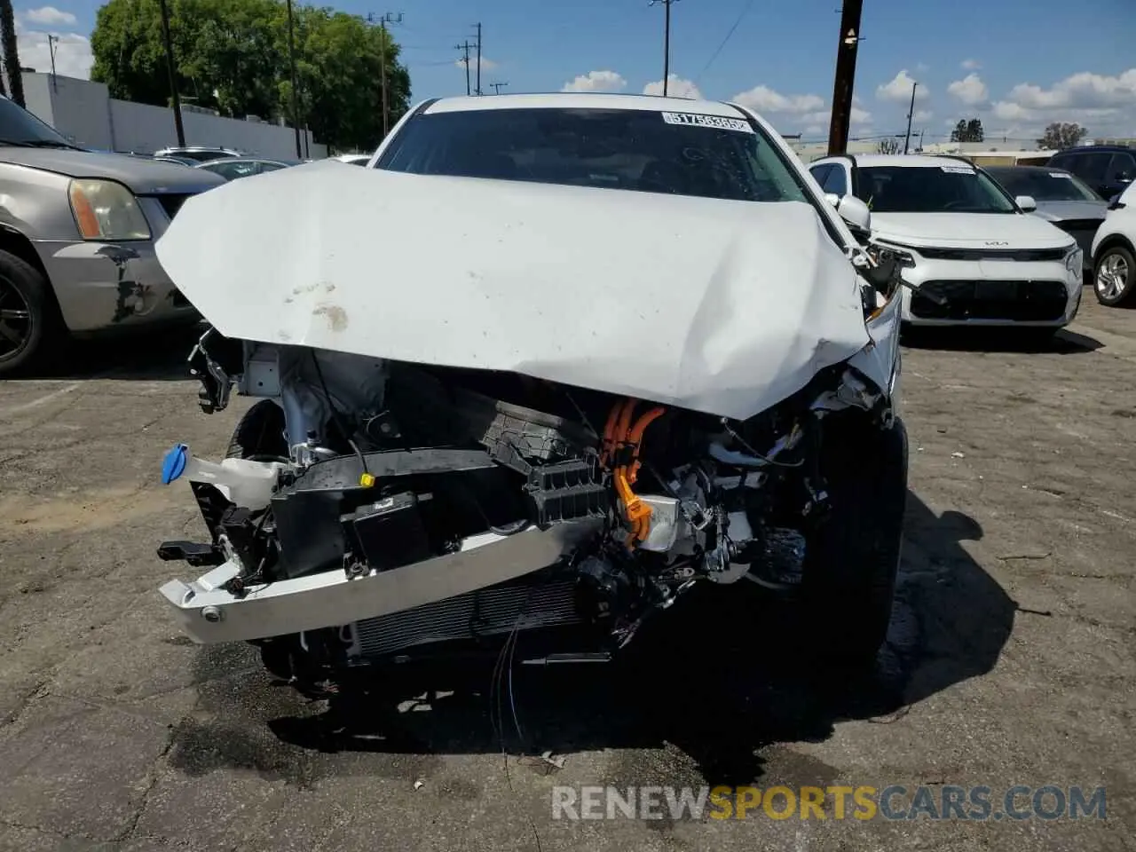 5 Photograph of a damaged car KM8K33AG5PU190812 HYUNDAI KONA 2023