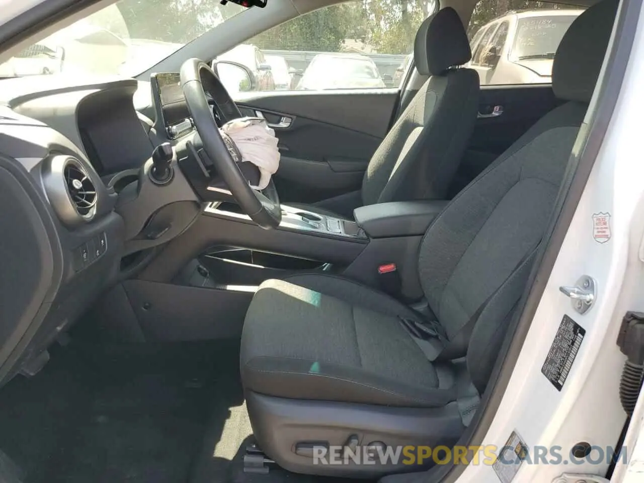 7 Photograph of a damaged car KM8K33AG5PU190812 HYUNDAI KONA 2023