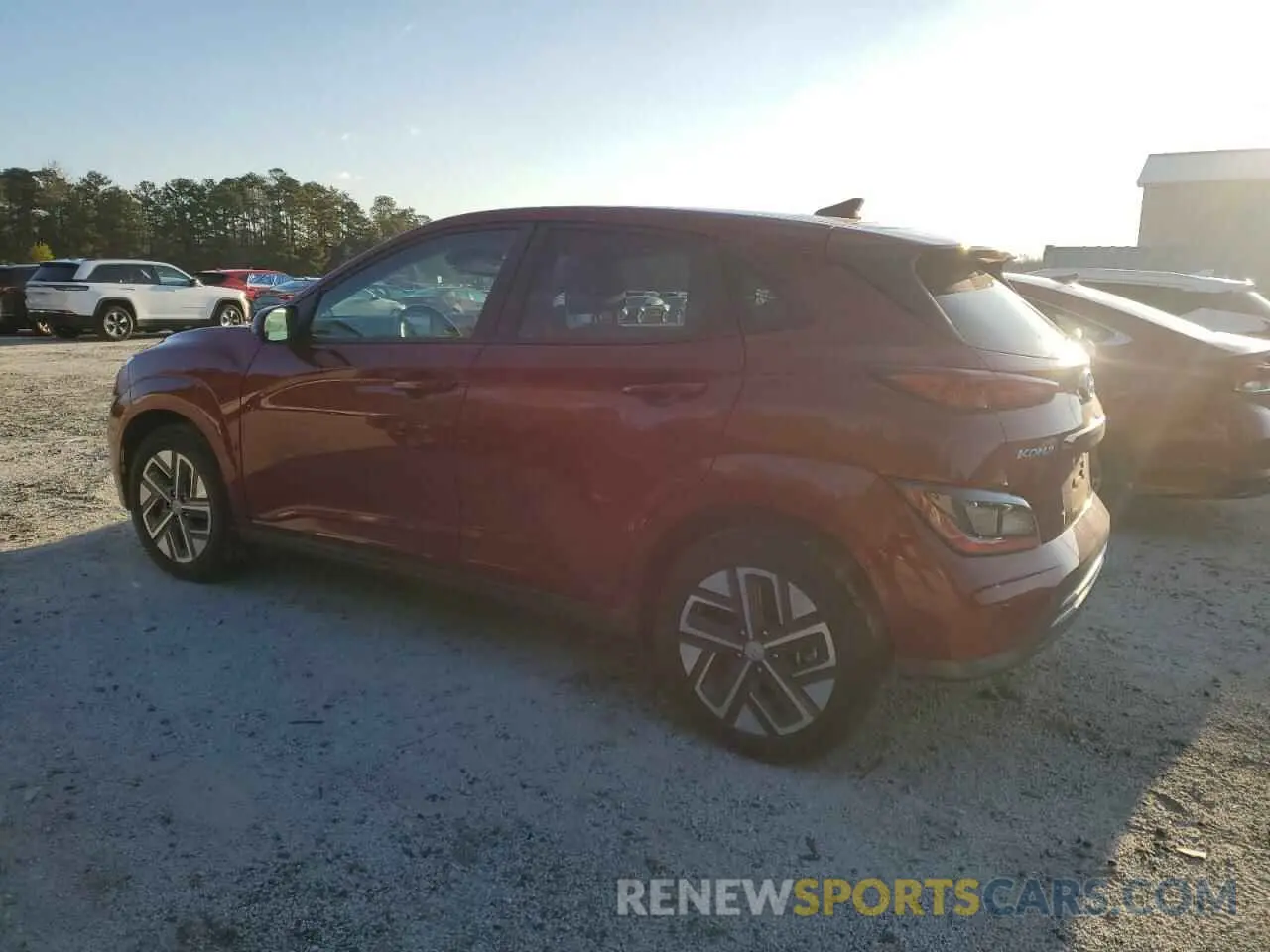 2 Photograph of a damaged car KM8K33AG6PU188227 HYUNDAI KONA 2023