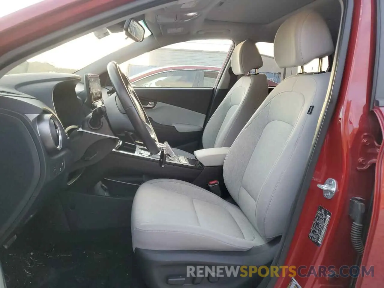7 Photograph of a damaged car KM8K33AG6PU188227 HYUNDAI KONA 2023