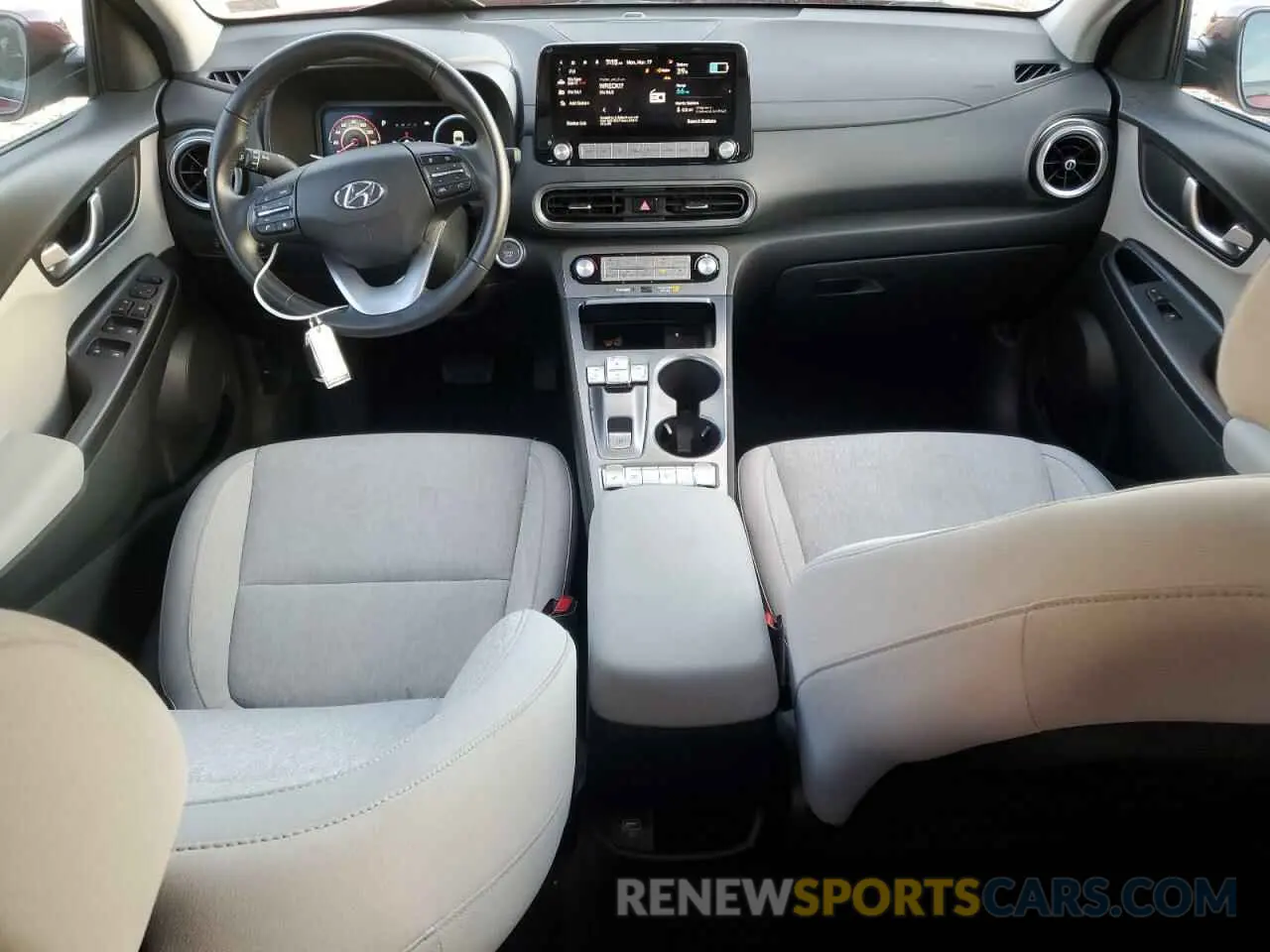 8 Photograph of a damaged car KM8K33AG6PU188227 HYUNDAI KONA 2023