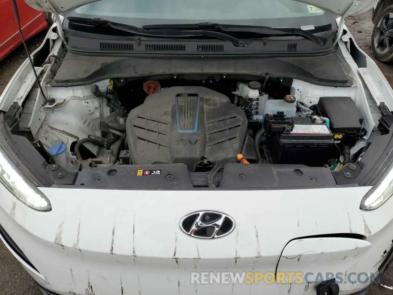 11 Photograph of a damaged car KM8K33AG7PU186793 HYUNDAI KONA 2023
