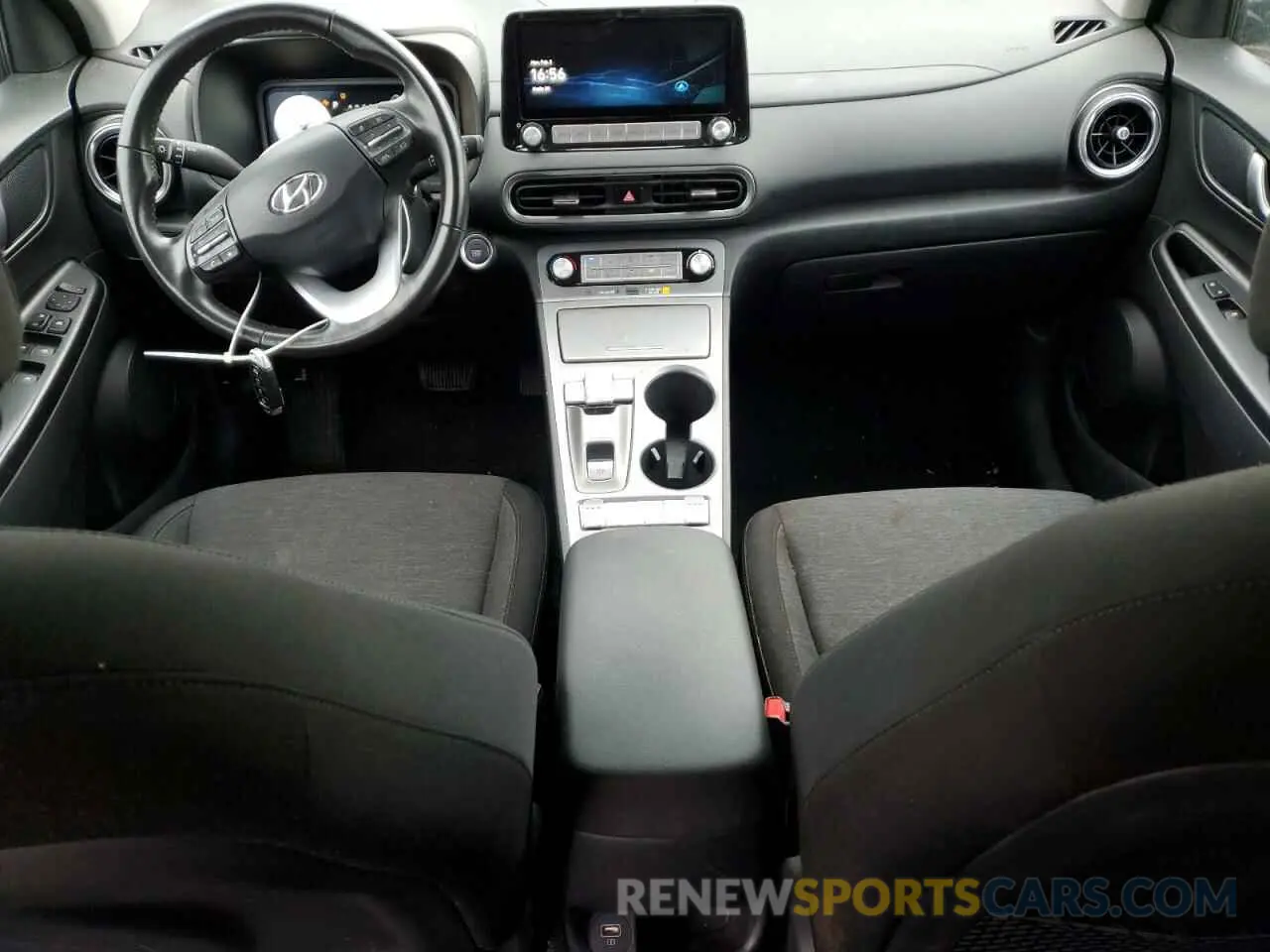 8 Photograph of a damaged car KM8K33AG7PU186793 HYUNDAI KONA 2023