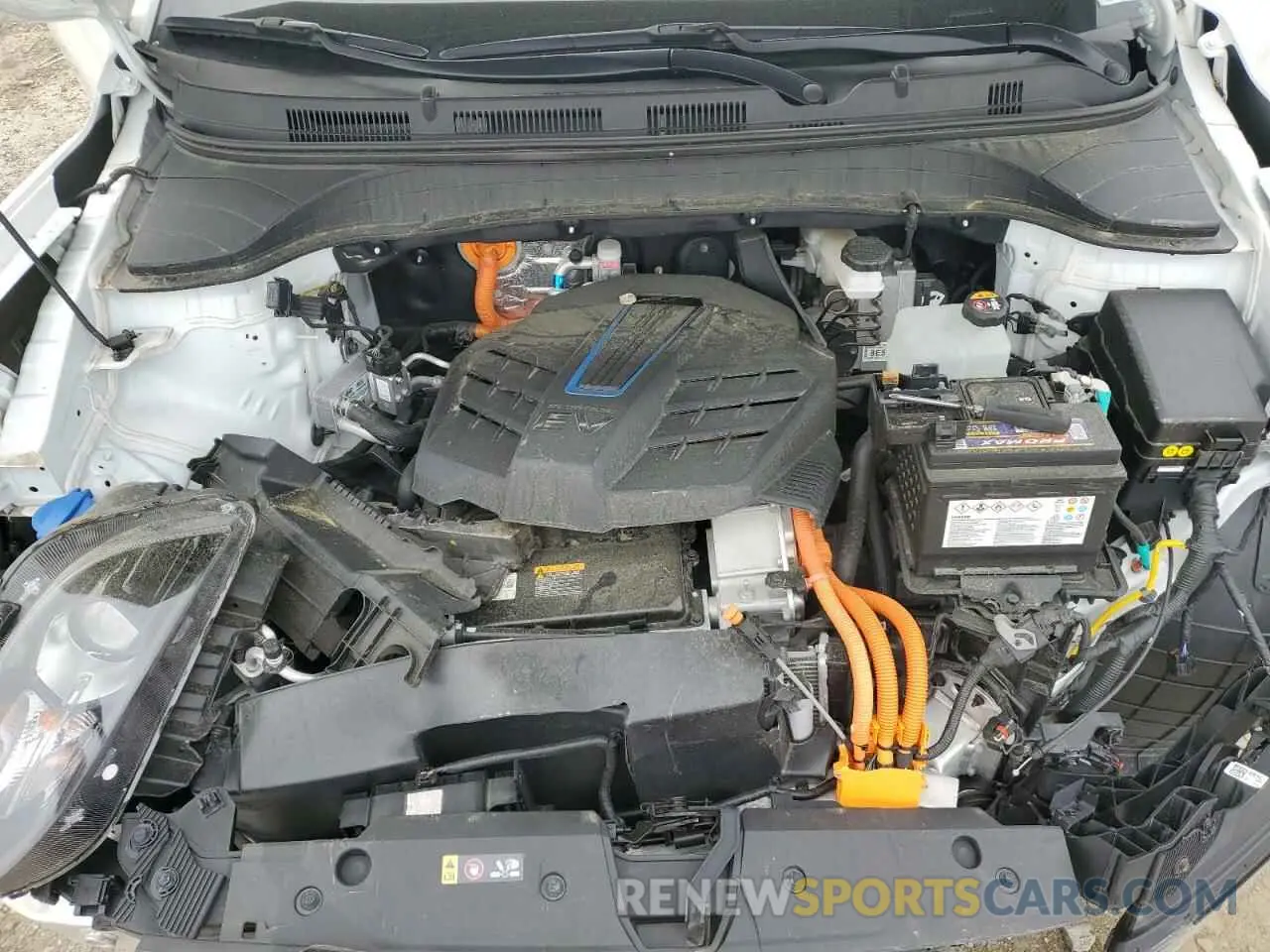 11 Photograph of a damaged car KM8K33AG8PU189220 HYUNDAI KONA 2023
