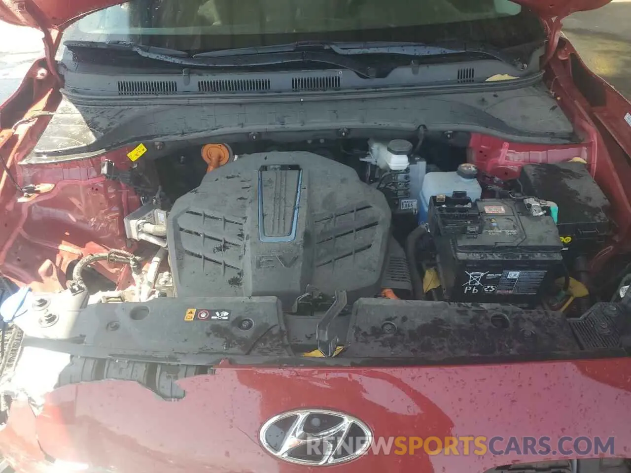 12 Photograph of a damaged car KM8K33AGXPU186867 HYUNDAI KONA 2023